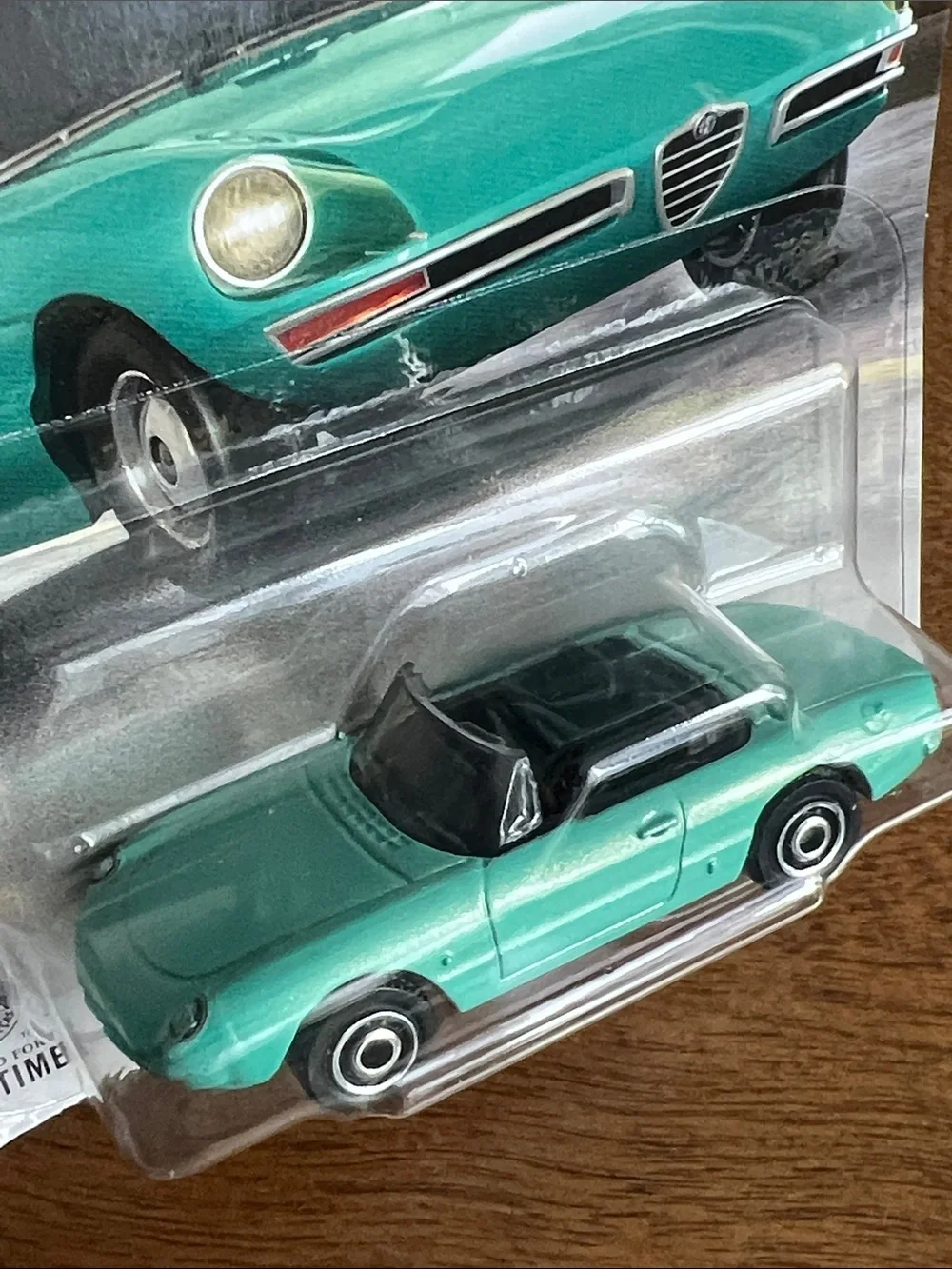 '67 Alfa Romeo Duetto Teal Convertible Matchbox